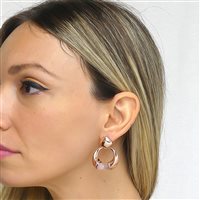 Pendientes Boccadamo Mujer in Bronce Zircone KOR022RF - KOR022RF